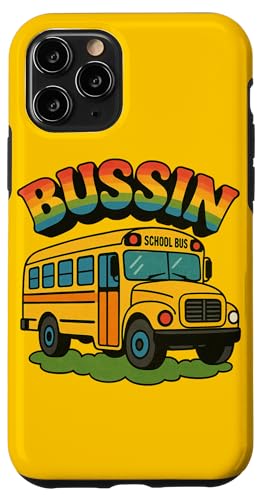 Bussin Schulbus Illustration Slang Begriffe Sommerzeit Hülle für iPhone 11 Pro Bussin Schulbus Illustration Slang Begriffe Sommerzeit Hülle für iPhone 11 Pro von Boho Bus Drivers Snugg
