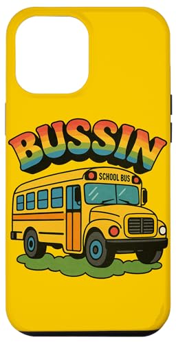 Bussin Schulbus Illustration Slang Begriffe Sommerzeit Hülle für iPhone 12 Pro Max Bussin Schulbus Illustration Slang Begriffe Sommerzeit Hülle für iPhone 12 Pro Max von Boho Bus Drivers Snugg