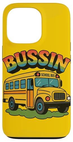 Bussin Schulbus Illustration Slang Begriffe Sommerzeit Hülle für iPhone 13 Pro Bussin Schulbus Illustration Slang Begriffe Sommerzeit Hülle für iPhone 13 Pro von Boho Bus Drivers Snugg