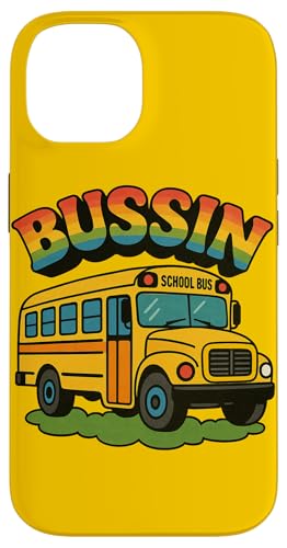 Bussin Schulbus Illustration Slang Begriffe Sommerzeit Hülle für iPhone 14 Bussin Schulbus Illustration Slang Begriffe Sommerzeit Hülle für iPhone 14 von Boho Bus Drivers Snugg