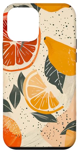 Hülle für iPhone 12 mini Boho Zitronen Orangen abstraktes Design Hülle für iPhone 12 mini Boho Zitronen Orangen abstraktes Design von Boho Zitronen abstrakt