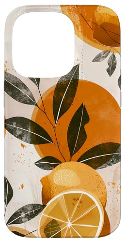 Hülle für iPhone 14 Pro Boho Zitronen abstraktes Design Hülle für iPhone 14 Pro Boho Zitronen abstraktes Design von Boho Zitronen abstrakt