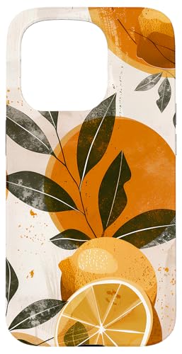 Hülle für iPhone 15 Pro Boho Zitronen abstraktes Design Hülle für iPhone 15 Pro Boho Zitronen abstraktes Design von Boho Zitronen abstrakt