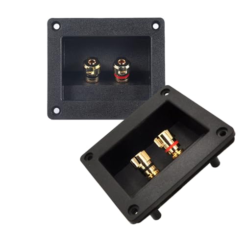 2PCS Terminals Cup Connectors Teil Express Spring Double Binding Post 2PCS Terminals Cup Connectors Teil Express Spring Double Binding Post von Bokcztml