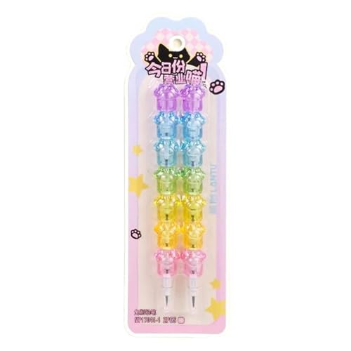 2pcs Cartoon Bausteine Bleistiftstapelstapel Stifte Zeichnen Bleistift Weihnachtsstrumpffüllungen Für Studentenjungen Mädchen Kid 2pcs Cartoon Bausteine Bleistiftstapelstapel Stifte Zeichnen Bleistift Weihnachtsstrumpffüllungen Für Studentenjungen Mädchen Kid von Bokcztml