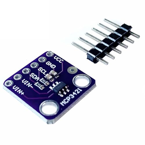 Bokcztml 1Set MCP3421 I2C Board 18-Bit Hochauflösung SOT23-6 Für Genaue Sensoringsmessungen Bokcztml 1Set MCP3421 I2C Board 18-Bit Hochauflösung SOT23-6 Für Genaue Sensoringsmessungen von Bokcztml