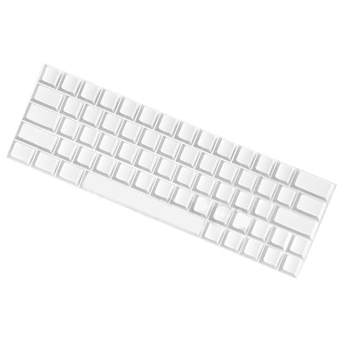 Bokcztml 64 Schlüssel PBTS Blanks Keycaps Originalhöhe Gamer Nicht Buchstaben Weiße Schlüsselcap Für MX Switches Mechanische Tastaturen Bokcztml 64 Schlüssel PBTS Blanks Keycaps Originalhöhe Gamer Nicht Buchstaben Weiße Schlüsselcap Für MX Switches Mechanische Tastaturen von Bokcztml