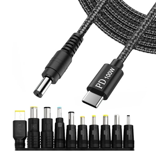 Bokcztml Typ C Bis DC5521 5.5x2 1 Mm Netzkabel 200 Cm Mit 10 Stecker Tipps Für Ein Sicheres Von 5 V Oder Niedrigeren Geräten Bokcztml Typ C Bis DC5521 5.5x2 1 Mm Netzkabel 200 Cm Mit 10 Stecker Tipps Für Ein Sicheres Von 5 V Oder Niedrigeren Geräten von Bokcztml
