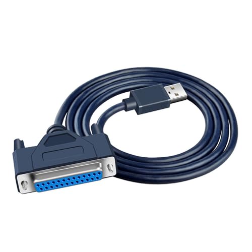 Bokcztml USB Zu DB25 Druckerkabel USB Mann Bis 25 Pin DB25 Frauen 1248 Parallel Druckerkonverter Kabelzubehör Bokcztml USB Zu DB25 Druckerkabel USB Mann Bis 25 Pin DB25 Frauen 1248 Parallel Druckerkonverter Kabelzubehör von Bokcztml