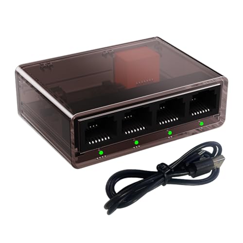 Effizienter 5 Port Gigabit Netzwerk Switcher Mit Integrierter Kapazitätspufferung Für Niedrige Latenz Effizienter 5 Port Gigabit Netzwerk Switcher Mit Integrierter Kapazitätspufferung Für Niedrige Latenz von Bokcztml