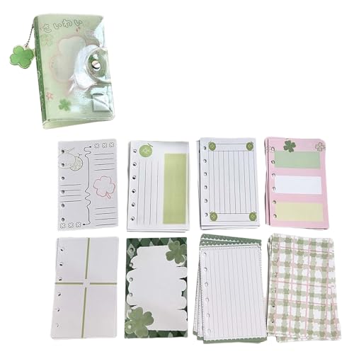 Ein 7-Sticker Organisatoren Binder Notebook Vierblatt Clovers Sticker Book Sammeln Sie Album Aufkleberhalter Halterhalter Organisatoren Ein 7-Sticker Organisatoren Binder Notebook Vierblatt Clovers Sticker Book Sammeln Sie Album Aufkleberhalter Halterhalter Organisatoren von Bokcztml
