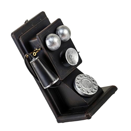 Vintage Decorative Rotary Phone Model Retro Antique Telefon Figur Ornament Für Home and Cafes Club Desktop Decore Vintage Decorative Rotary Phone Model Retro Antique Telefon Figur Ornament Für Home and Cafes Club Desktop Decore von Bokcztml