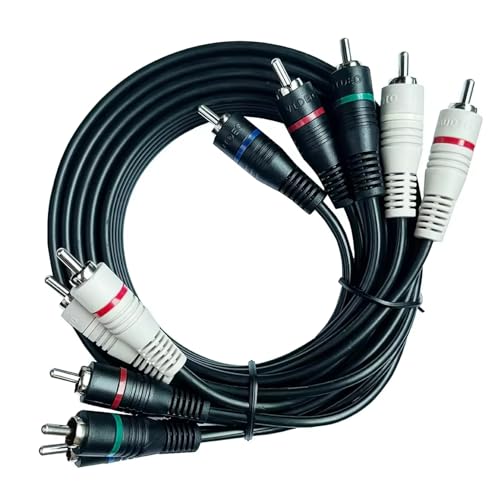 5 Cinch-Kabel 1,8 m Komponentenkabel RCA Splitter Audio Video Kabel YPbPr RGB AV Kabel 1080i Stecker/Stecker für DVD STB TV Box HDTV - 1,8m 5 Cinch-Kabel 1,8 m Komponentenkabel RCA Splitter Audio Video Kabel YPbPr RGB AV Kabel 1080i Stecker/Stecker für DVD STB TV Box HDTV - 1,8m von BolAAzuL