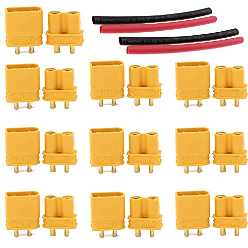 Boladge 10 stücke 2mm Bananenstecker XT30U Stecker + 10 stücke XT30U Buchse Verbindung Adapter von Boladge