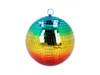 Regenbogen-Discokugel 20 cm von Boland Party Partners B.V.