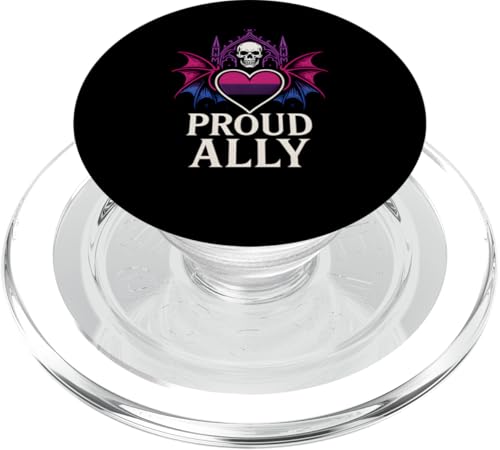 Bi Pride Proud Ally Retro Damen LGBTQ+ Sichtbarkeit PopSockets PopGrip für MagSafe Bi Pride Proud Ally Retro Damen LGBTQ+ Sichtbarkeit PopSockets PopGrip für MagSafe von Boldly Queer - Expressive Pride Apparel for All