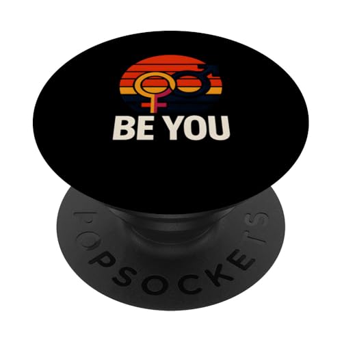 Bisexual Pride Be You Moderne Damen Pride Flagge LGBTQ+ PopSockets Klebender PopGrip Bisexual Pride Be You Moderne Damen Pride Flagge LGBTQ+ PopSockets Klebender PopGrip von Boldly Queer - Expressive Pride Apparel for All