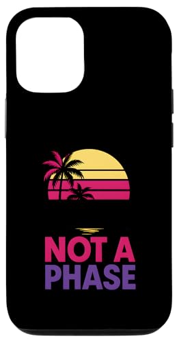 Bisexual Pride Not a Phase Retro Herren Bi Flag LGBTQ+ Hülle für iPhone 12/12 Pro Bisexual Pride Not a Phase Retro Herren Bi Flag LGBTQ+ Hülle für iPhone 12/12 Pro von Boldly Queer - Expressive Pride Apparel for All