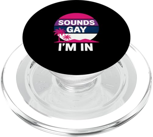 Bisexual Pride Sounds Gay Vintage Damen LGBTQ+ PopSockets PopGrip für MagSafe Bisexual Pride Sounds Gay Vintage Damen LGBTQ+ PopSockets PopGrip für MagSafe von Boldly Queer - Expressive Pride Apparel for All