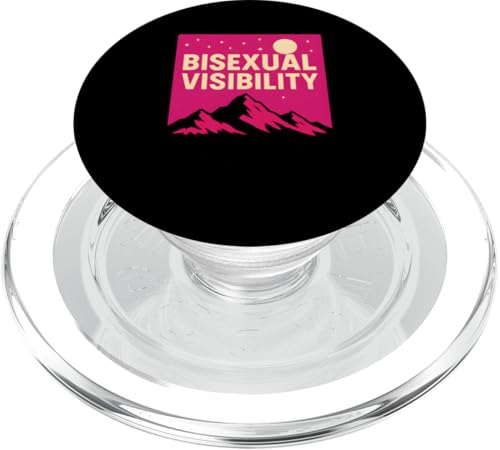 Bisexual Pride Visibility Retro Damen Bi-Flagge LGBTQ+ PopSockets PopGrip für MagSafe Bisexual Pride Visibility Retro Damen Bi-Flagge LGBTQ+ PopSockets PopGrip für MagSafe von Boldly Queer - Expressive Pride Apparel for All
