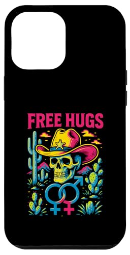 Gay Pride Free Umarmt Cowboy-Totenkopf Cooler Regenbogen LGBTQ+ Hülle für iPhone 12 Pro Max Gay Pride Free Umarmt Cowboy-Totenkopf Cooler Regenbogen LGBTQ+ Hülle für iPhone 12 Pro Max von Boldly Queer - Expressive Pride Apparel for All