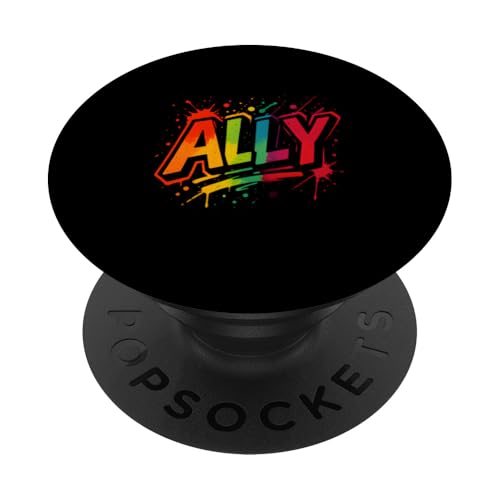 Gay Pride Month Ally Liebe ist Liebe Rainbow LGBTQ+ PopSockets Klebender PopGrip Gay Pride Month Ally Liebe ist Liebe Rainbow LGBTQ+ PopSockets Klebender PopGrip von Boldly Queer - Expressive Pride Apparel for All