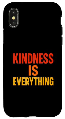 Gay Pride Month Freundlichkeit ist alles Rainbow Pride LGBTQ+ Hülle für iPhone X/XS Gay Pride Month Freundlichkeit ist alles Rainbow Pride LGBTQ+ Hülle für iPhone X/XS von Boldly Queer - Expressive Pride Apparel for All