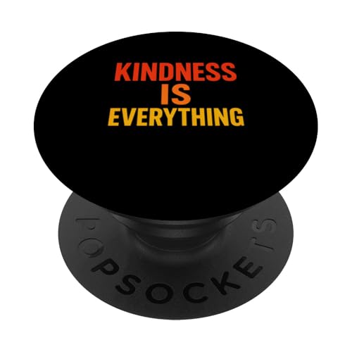 Gay Pride Month Freundlichkeit ist alles Rainbow Pride LGBTQ+ PopSockets Klebender PopGrip Gay Pride Month Freundlichkeit ist alles Rainbow Pride LGBTQ+ PopSockets Klebender PopGrip von Boldly Queer - Expressive Pride Apparel for All