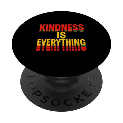 Gay Pride Month Freundlichkeit ist alles Rainbow Pride LGBTQ+ PopSockets Klebender PopGrip Gay Pride Month Freundlichkeit ist alles Rainbow Pride LGBTQ+ PopSockets Klebender PopGrip von Boldly Queer - Expressive Pride Apparel for All