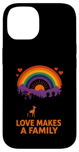 Gay Pride Month Liebe macht eine Familie zum Regenbogen LGBTQ+ Hülle für iPhone 14 Gay Pride Month Liebe macht eine Familie zum Regenbogen LGBTQ+ Hülle für iPhone 14 von Boldly Queer - Expressive Pride Apparel for All