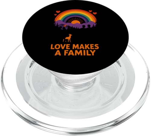 Gay Pride Month Liebe macht eine Familie zum Regenbogen LGBTQ+ PopSockets PopGrip für MagSafe Gay Pride Month Liebe macht eine Familie zum Regenbogen LGBTQ+ PopSockets PopGrip für MagSafe von Boldly Queer - Expressive Pride Apparel for All