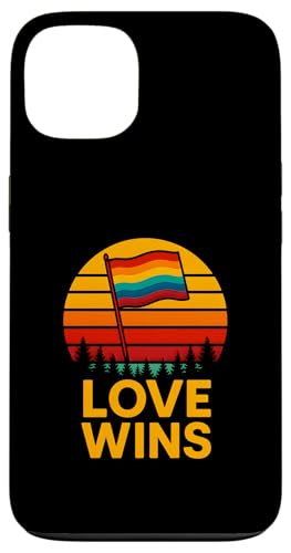 Gay Pride Month Love gewinnt Retro-Regenbogen LGBTQ+ Hülle für iPhone 13 Gay Pride Month Love gewinnt Retro-Regenbogen LGBTQ+ Hülle für iPhone 13 von Boldly Queer - Expressive Pride Apparel for All