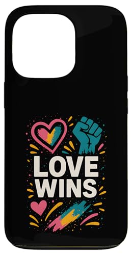 Gay Pride Month Love gewinnt Vintage-Regenbogenherz LGBTQ+ Hülle für iPhone 13 Pro Gay Pride Month Love gewinnt Vintage-Regenbogenherz LGBTQ+ Hülle für iPhone 13 Pro von Boldly Queer - Expressive Pride Apparel for All