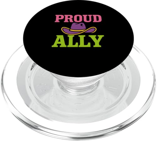 Gay Pride Month Proud Ally Bunter Cowboyhut niedlich LGBTQ+ PopSockets PopGrip für MagSafe Gay Pride Month Proud Ally Bunter Cowboyhut niedlich LGBTQ+ PopSockets PopGrip für MagSafe von Boldly Queer - Expressive Pride Apparel for All