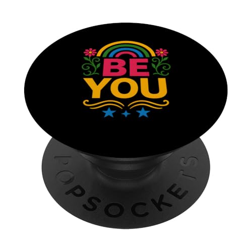Gay Pride Month Sei du cool LGBTQ+ PopSockets Klebender PopGrip Gay Pride Month Sei du cool LGBTQ+ PopSockets Klebender PopGrip von Boldly Queer - Expressive Pride Apparel for All