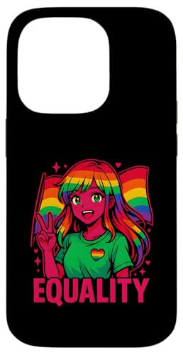 Gay Pride Parade Monat Gleichheit Kawaii Anime Rainbow LGBTQ+ Hülle für iPhone 14 Pro Gay Pride Parade Monat Gleichheit Kawaii Anime Rainbow LGBTQ+ Hülle für iPhone 14 Pro von Boldly Queer - Expressive Pride Apparel for All