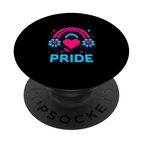 Gay Pride Parade Monat Rainbow Pride LGBTQ+ PopSockets Klebender PopGrip Gay Pride Parade Monat Rainbow Pride LGBTQ+ PopSockets Klebender PopGrip von Boldly Queer - Expressive Pride Apparel for All
