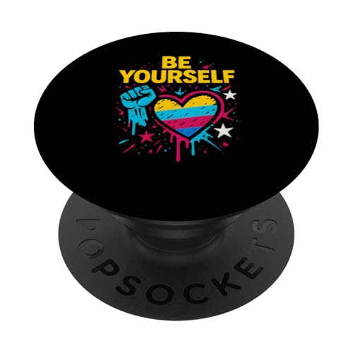 Gay Pride Parade Month Sei du selbst bunt LGBTQ+ Pride PopSockets Klebender PopGrip Gay Pride Parade Month Sei du selbst bunt LGBTQ+ Pride PopSockets Klebender PopGrip von Boldly Queer - Expressive Pride Apparel for All
