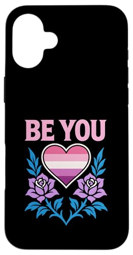 Lesbian Pride Be You Retro-Frauen lieben LGBTQ+ Hülle für iPhone 16 Plus Lesbian Pride Be You Retro-Frauen lieben LGBTQ+ Hülle für iPhone 16 Plus von Boldly Queer - Expressive Pride Apparel for All