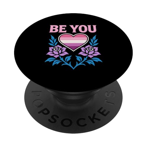 Lesbian Pride Be You Retro-Frauen lieben LGBTQ+ PopSockets Klebender PopGrip Lesbian Pride Be You Retro-Frauen lieben LGBTQ+ PopSockets Klebender PopGrip von Boldly Queer - Expressive Pride Apparel for All