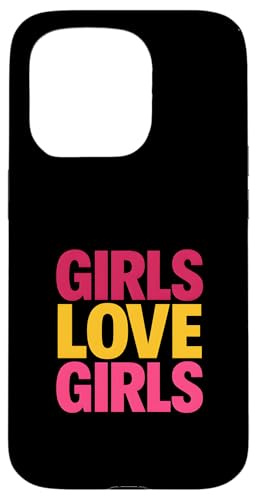 Lesbian Pride Girls lieben Frauen im Retro-LGBTQ+ Hülle für iPhone 15 Pro Lesbian Pride Girls lieben Frauen im Retro-LGBTQ+ Hülle für iPhone 15 Pro von Boldly Queer - Expressive Pride Apparel for All