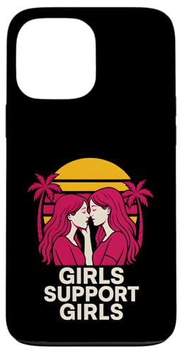 Lesbian Pride Girls unterstützen Mädchen Sapphic Retro LGBTQ+ Hülle für iPhone 13 Pro Max Lesbian Pride Girls unterstützen Mädchen Sapphic Retro LGBTQ+ Hülle für iPhone 13 Pro Max von Boldly Queer - Expressive Pride Apparel for All