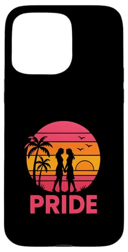 Lesbian Pride Love Retro-Sonnenuntergang für Damen, LGBTQ+ Hülle für iPhone 15 Pro Max Lesbian Pride Love Retro-Sonnenuntergang für Damen, LGBTQ+ Hülle für iPhone 15 Pro Max von Boldly Queer - Expressive Pride Apparel for All