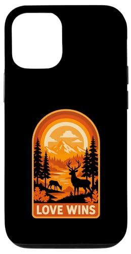 Lesbian Pride Month Love Wins Retro Damen LGBTQ+ Hülle für iPhone 12/12 Pro Lesbian Pride Month Love Wins Retro Damen LGBTQ+ Hülle für iPhone 12/12 Pro von Boldly Queer - Expressive Pride Apparel for All