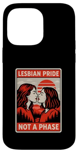 Lesbian Pride Not a Phase Retro Damen Liebe Frauen LGBTQ+ Hülle für iPhone 14 Pro Max Lesbian Pride Not a Phase Retro Damen Liebe Frauen LGBTQ+ Hülle für iPhone 14 Pro Max von Boldly Queer - Expressive Pride Apparel for All