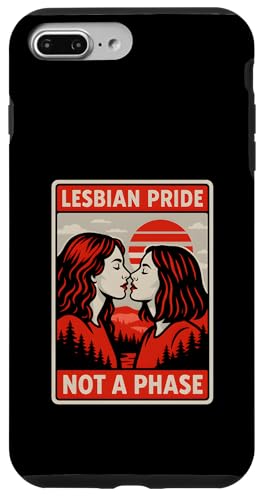 Lesbian Pride Not a Phase Retro Damen Liebe Frauen LGBTQ+ Hülle für iPhone 7 Plus/8 Plus Lesbian Pride Not a Phase Retro Damen Liebe Frauen LGBTQ+ Hülle für iPhone 7 Plus/8 Plus von Boldly Queer - Expressive Pride Apparel for All