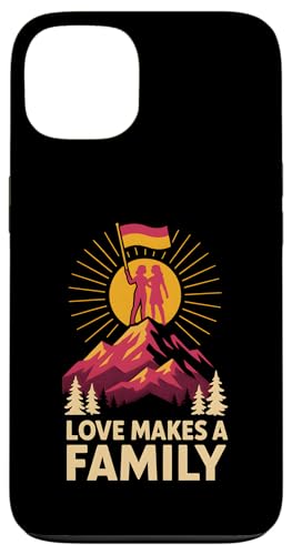 Lesbische Liebe macht eine sapphische Familienflagge LGBTQ+ Hülle für iPhone 13 Lesbische Liebe macht eine sapphische Familienflagge LGBTQ+ Hülle für iPhone 13 von Boldly Queer - Expressive Pride Apparel for All