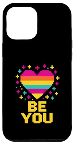 Queer Pride Be You Bold Rainbow 8-Bit Videospiel LGBTQ+ Hülle für iPhone 12 Pro Max Queer Pride Be You Bold Rainbow 8-Bit Videospiel LGBTQ+ Hülle für iPhone 12 Pro Max von Boldly Queer - Expressive Pride Apparel for All