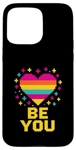 Queer Pride Be You Bold Rainbow 8-Bit Videospiel LGBTQ+ Hülle für iPhone 15 Pro Max Queer Pride Be You Bold Rainbow 8-Bit Videospiel LGBTQ+ Hülle für iPhone 15 Pro Max von Boldly Queer - Expressive Pride Apparel for All