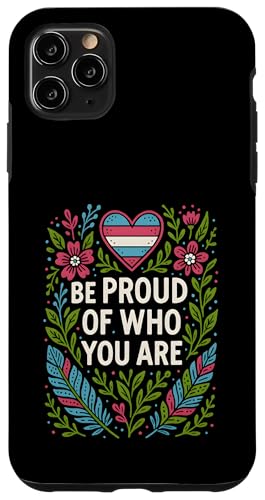 Transgender Pride Be Proud Modern Unisex LGBTQ+ Sichtbarkeit Hülle für iPhone 11 Pro Max von Boldly Queer - Expressive Pride Apparel for All